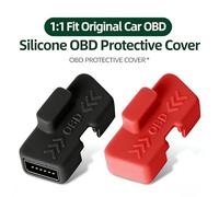 ZBIianxer Cubierta de Puerto de diagnóstico de Silicona, Protector Impermeable a Prueba de Polvo, para vehículos, Resistente Desgaste, Cubierta Antipolvo