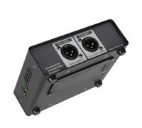 ZBIianxer Durabilidad DI20 Box Metal Impedance Transform Block Electric Interference in professional Soundsystemen signalisiert Impedanzwandler