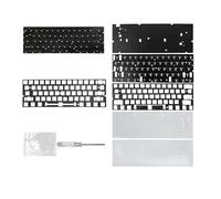 ZBIianxer GH60 diseño PCB Color luz bajo resplandor Accesorios incluidos Juego de teclado mecánico para juegos competitivos T