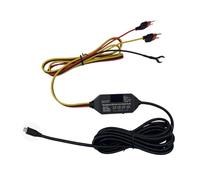 ZBIianxer Kit de cableado fijo para grabadora de coche con fusible de alimentación de 4 niveles y cambio automático de modo de suspensión, cable de coche ABS