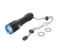 ZBIianxer Linterna LED para buceo, 4, luz subacuática, sumergible de seguridad, resistente al agua, para bucear, linternas, lámpara de larga duración, potente bajo el agua