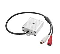 ZBIianxer Micrófono HiFi Auditory Pickup, carcasa metálica, cable alargador silencioso para un rendimiento fiable, modelo 801A Live Streaming Micrófono