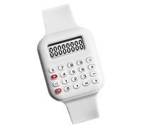 ZBIianxer Práctico Reloj Digital con calculadora integrada Diseño Compacto y cómodo para Uso Diario y cálculos rápidos Reloj Digital Unisex