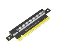ZBIianxer Precisa PCIE 5.0 X16 Rising Tarjeta de protección PCIExpress Adaptador eficiente para juegos y tareas técnicas Expansión gráfica
