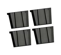 ZBIianxer Protectores de Pata de Caballo Reforzados, Mallas para Caballo, Mangas de Control de Moscas, Excelentes para Uso Estable y en Sendero, Accesorios para Montar, 4 Uds