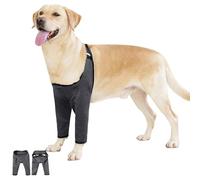 ZBIianxer Rodilla para Perro para recuperarse y con Tela Transpirable para Caminar Aire Libre Funda Protectora para Pierna de Perro