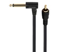 ZBIianxer Studio L - Cable estéreo de 1/4 pulgadas chapado en oro de 35 mm a cable para calidad de sonido