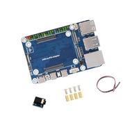 ZBIianxer Tarjeta de expansión RJ45 Gigabit Ethernet con plataforma de desarrollo de puertos HDTV, módulo de cálculo para tarjeta de expansión CM5 para redes rápidas y domóticas