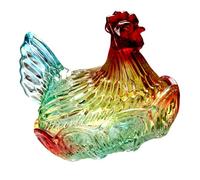ZBIianxer Tarro de para Dulces, para Dulces con Forma de gallina en Nido, tarros para Galletas y Dulces, contenedor de Almacenamiento de Alimentos, Cuenco Decorativo para Aperitivos, de