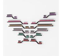 ZBJDX Estantes De Pared para Esmaltes De UñAs, Juego De 12 Estantes para Almacenar Aceites Esenciales, Vitrina De Metal para CosméTicos, Compatible con Arreglos De Bricolaje,Negro