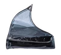 ZBJDX Lona Impermeable Gris Transparente, Cortina De Vinilo para Exteriores, Panel De Lona Impermeable Transparente, Cubierta Protectora A Prueba De Polvo Y Agua,2 * 3m