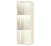 ZBJDX - Nicho de pared de 3 niveles, gabinete de nicho de ducha, estante de baño de acero inoxidable, no necesita azulejos, organizador de almacenamiento de nicho empotrado, color negro