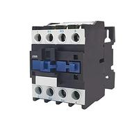 ZBJGBUIA Contactor LC1-D25008 Contactor de CA 4 Polos Contactor de Punta Plateada 380 V 220 V 2 NA + 2 NC 32/40/50/65/95 A(AC 220v Cjx2 2508)