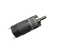 ZBJGBUIA Motor planetario CM28-385, Gran par, rotación hacia adelante y atrás, Motor de CC, Engranaje Totalmente metálico, regulación Velocidad, bajo Nivel Ruido(24V 63RPM)