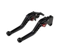 ZBLNKZNGKA Manillar Manetas Embrague para Speed 400 para Speed-400 para Speed400 2023 2024 Palancas Embrague Freno Cortas Juego De Manijas Ajustables Freno Embrague Motocicleta(A-Black with Red)