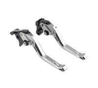 ZBLNKZNGKA Manillar Manetas Embrague para Speed 400 para Speed-400 para Speed400 2023 2024 Palancas Embrague Freno Cortas Juego De Manijas Ajustables Freno Embrague Motocicleta(B-Silver)