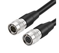 ZBLZGP 12 Pin Hirose macho a 12 Pin Hirose hembra Cable para Sony CCXC Cámara Computadora Red (1M)