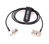 ZBLZGP 3G HD SDI Cable RG174 75Ohm Ángulo recto BNC macho a ángulo recto BNC macho Cable de extensión para CCTV DVR RF Cámara Cable coaxial (100cm)