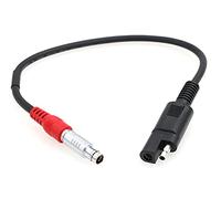 ZBLZGP A00302 GPS 5 Pin a SAE 2-Pin Cable de alimentación para HiPer/Legacy/GB/GR-3/GR-5