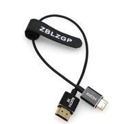 ZBLZGP Cable HDMI de alta velocidad 8K 2.1 Ultra HD HDR eARC Mini HDMI TV cable de fibra óptica para LED billboar DS, publicidad al aire libre 2 m