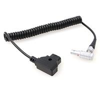 ZBLZGP D-tap a ángulo recto 0B 6 Pin macho Cable de alimentación para DJI Wireless Focus Motor (codo en espiral)