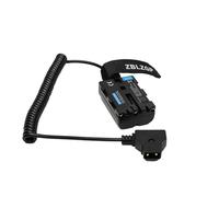 ZBLZGP DTAP a NP-FM500H - Cable adaptador de batería simulada para Sony Alpha SLT-A57 A58 A77 A99 A200 DSLR-A350 ARRI WCU-4 Cable de alimentación inalámbrico de seguimiento de enfoque