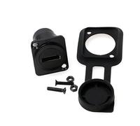 ZBLZGP Extensión de mamparo HDMI hembra tipo D, montaje en panel HDMI 4K 60Hz HD para carcasa de servidor de rack de video, color negro