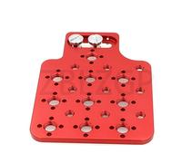 ZBLZGP Kit de placa lateral de extensión lateral de cámara de rosca 3/8 para cámara ARRI Alexa Mini LF XT LF RED Sony (rojo)