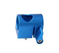 ZBLZGP Montaje de riel de abrazadera de un solo polo con tornillo de 3/8 pulgadas para cámara Canon ARRI Rot de 19 mm (azul)