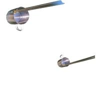 ZBORAVPIX Pértiga de Calidad para muestreo de Agua, Cazo telescópico Industrial for muestreo de Agua, Equipo de muestreo de Laboratorio(500ml)