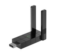 Zbtlink Adaptador WiFi USB de 1300 Mbps, adaptador de red inalámbrico de doble banda de 2.4 GHz/5.8 GHz para PC de escritorio, USB 2.0, antena dual de alta ganancia, compatible con Windows 10/11
