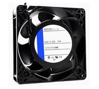 ZBWZXBDJ DV5200 24DC-0.65A 127X127X38 2 Cables 24V Ventilador DE ENFRIAMIENTO