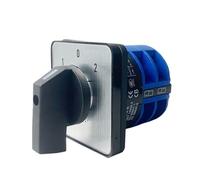 ZBWZXBDJ Interruptor Giratorio de Leva de 32 A, Tres Posiciones, 2 Polos, 8 Tornillos, selector Universal de Transferencia Manual LW26 YMW26-32/2