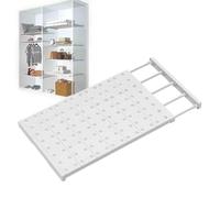 ZBXXSC Estantes Ajustables para Armario Estantes Extensibles Separador de Telescópicos Sin Clavos para Cocina Baño Armario (W 35 cm,L 30-40 cm)