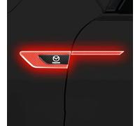 ZBYFCLK 3D Coche Logotipo Pegatinas para Mazda 2 3 4 5 6 8 Emblema Adhesivo Insignias Accesorios Coche Maletero Pegatinas Logo,Re-d