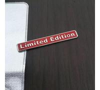 ZBYFCLK Limited Edition 3D Coche Logotipo Pegatinas para S3 S4 S5,Emblema Adhesivo,Insignias,Accesorios Coche Maletero Pegatinas Logo,CC