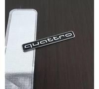 ZBYFCLK Quattro 3D Coche Logotipo Pegatinas para A4L A5 A6L Q7 Q5,Emblema Adhesivo,Insignias,Accesorios Coche Maletero Pegatinas Logo,DD