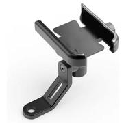 ZBYFCLK Soporte Móvil Moto para Kymco Symphony SR 125,360°Rotación,Porta Moto para Retrovisor,Manillares,Doble Antivibración,Mirror Type Bla-CK