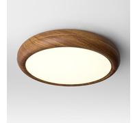 ZBZFGE 3 Color Dimmable Lamp Classical Decorative Rustproof Iron Close to Light Fixtures Flush Mount Led Chandelier Acrylic Lampshade Minimalist Round Ceiling