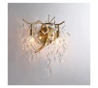 ZBZFGE American Luxury Crystal Minimalist Retro Living Room Lamp Bedroom,s (9 Lights)