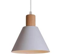 ZBZFGE Base Single-Head Chandelier, Industrial Style Pendant Light, and Personalized Wrought Iron Hanging Lamp, Living Room Dining Room Bar Decoration Light Fixtures (Color : Gr