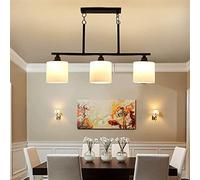 ZBZFGE Black Country Restaurant Three-Bedroom Living Wrought Iron Dining Room with 500 High Taste