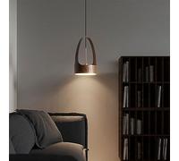 ZBZFGE Brown Chandelier 12W Home Decor Suspension Fixtures Creative Pendant Lamp Minimalist Hanging Lamp 1-Light Apply to High Ceiling Living Room Bedroom Restaurant ，Hanging Lamp