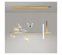 ZBZFGE Butterfly Chandeliers Dining Room - Pendant Lights Compatible with The Kitchen Decoration Lamp Table Light Fixture LED Chandelier Ceili,