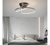 ZBZFGE Ceiling Lights Minimalist Living Room Lamp Decor Compatible with Bedroom Kitchen Dining Room Black Lustres