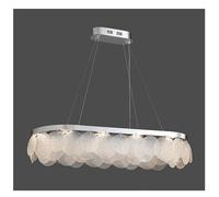 ZBZFGE Ceiling Pendant, Ceiling Light, Round Glass Pendant Living Room Bedroom Dining Room ，Crystal Chandelier for Living Room