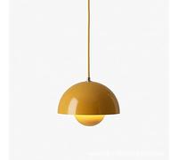 ZBZFGE Chandelier LED Farmhouse Globe Pendant Round Hanging Light Fixtures for Dining Kitchen Island Bedroom Living Room Foyer Stairway,Hanging Light(Yellow)