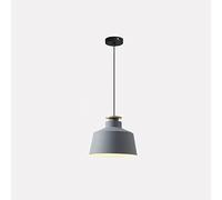 ZBZFGE Chandelier Metal Light Color Lamp Industrial Chandeliers - Personality Pendant Shade E27 Home Fixtures Island Warehouse Study Ceiling Chandelier,Hanging Light(Grey)