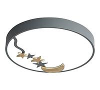 ZBZFGE Chandeliers, LED Fixture Flush Mount Creative 36W 2700lm Ceiling Lighting Promise Dimming Household Flat Light with Remote for Bedrooms (Colo