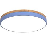 ZBZFGE Chandeliers, LED Flush Mount Minimalist Round Ultra-Thin Embedded Light Three-Color Adjustable Energy Saving Ceiling Lights Rust-Proof Iron Frame Easy to Install Home Ligh